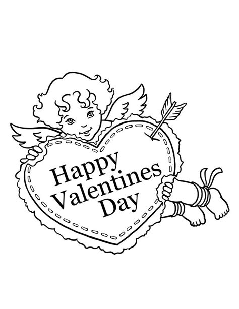 printable valentine coloring pages  kids   valentines