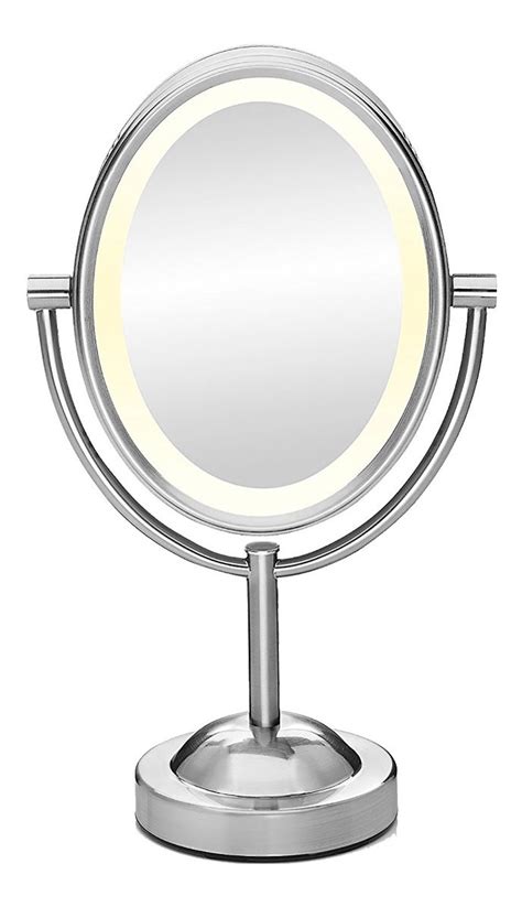 espejo  maquillaje doble  aumento  iluminacion amv   en mercado libre