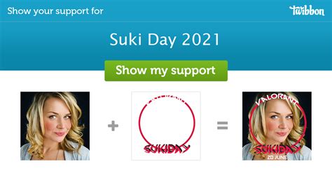 suki day  support campaign twibbon