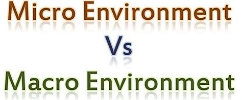 difference  micro  macro environment  comparison chart key differences