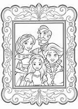 Elena Princess Coloring Pages Family Printable sketch template