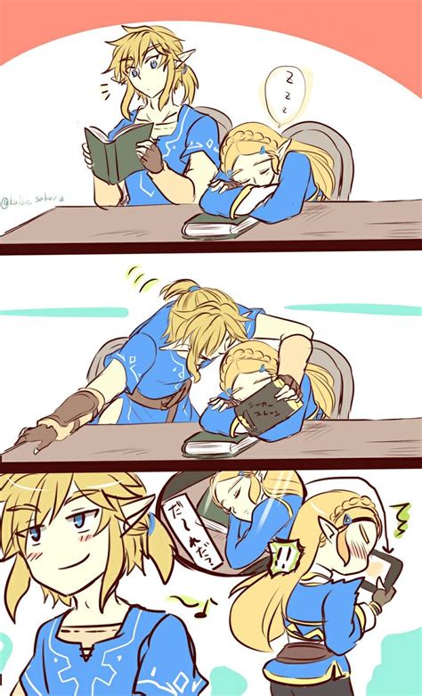 Link And Zelda Cute Comic Legend Of Zelda Memes Legend