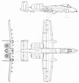 Thunderbolt Plane sketch template