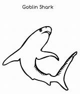 Coloring Shark Pages Cool Sharks Super Thresher Goblin Getcolorings Getdrawings Twistynoodle sketch template