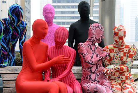 zentai fans search for identity in fetish suits the japan times