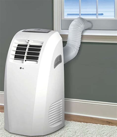 portable air conditioner lg wremote control window vent kit  btu  lg portable air