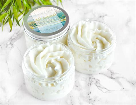 all natural body butter by tailored soap