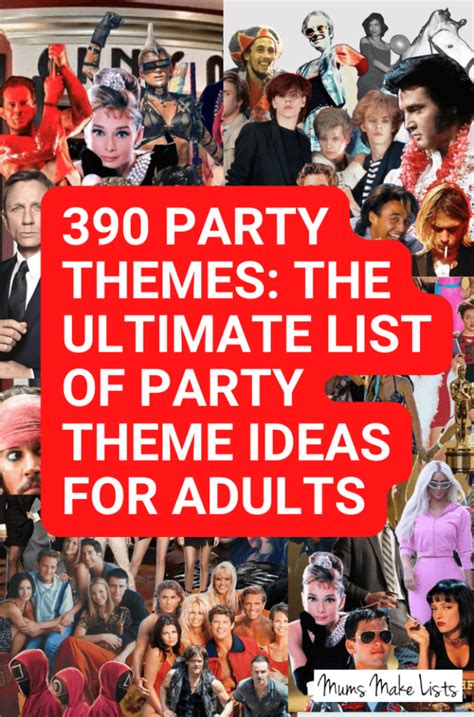 party themes  adults