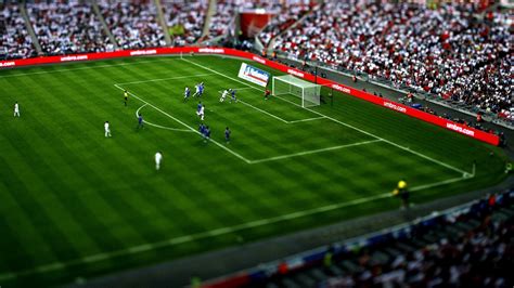soccer soccer pitches crowds sports tilt shift wallpapers hd desktop  mobile backgrounds