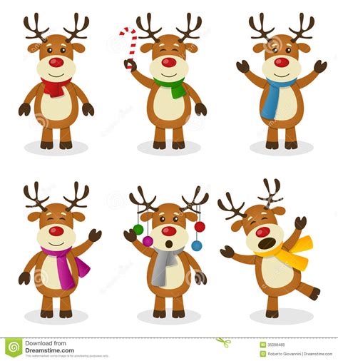 cute rudolph clipa christmas reindeer clipart clipartlook