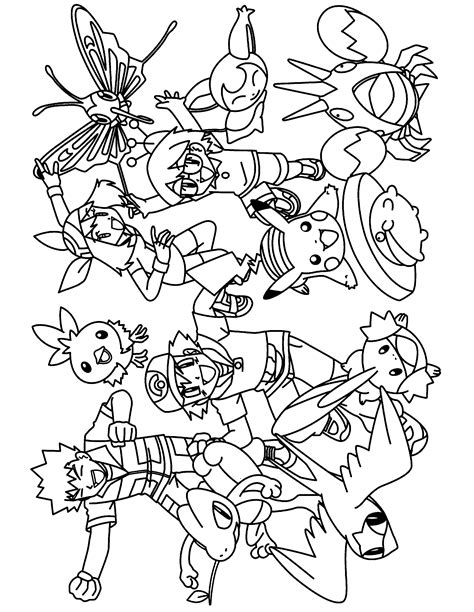 super coloring pages pokemon information