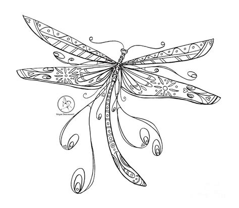 dragonflies coloring pages learny kids