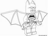 Coloring Batman Pages Lego Fly Printable Print sketch template