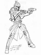 Mandalorian Coloring Pages Printable Boys Recommended Kids sketch template
