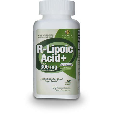 natural  lipoic acid supports blood sugar levels
