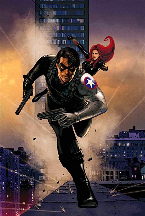 fashion and action the winter soldier art by steve epting