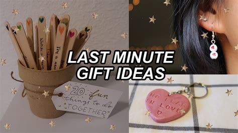 minute diy gifts affordable thoughtful youtube