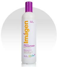imagen salon formula temporary straightener shampoo shampoo bottle
