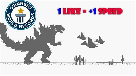 playing chrome dinosaur game     faster world record chrome dino game