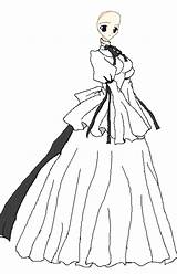 Base Anime Dress Deviantart sketch template