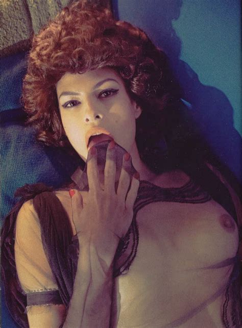 Eva Mendes Topless In Italian Vogue Picture 2008 5 Original Eva