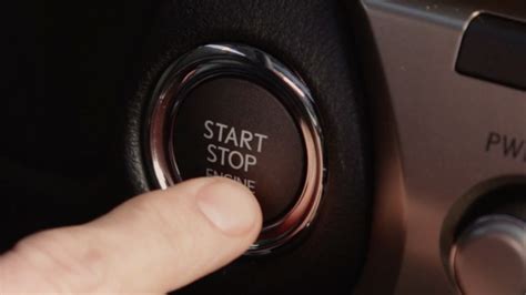 push button start feature  car