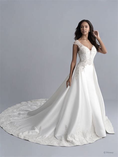 disney s jasmine wedding dress — exclusively at kleinfeld see every
