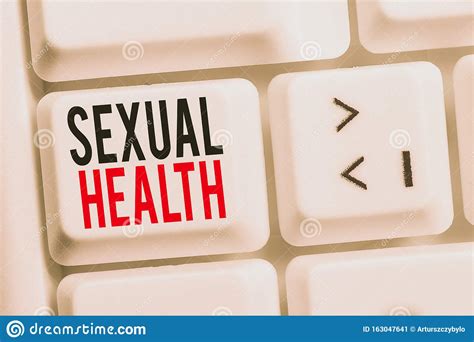 handwriting text sexual health concept meaning positive