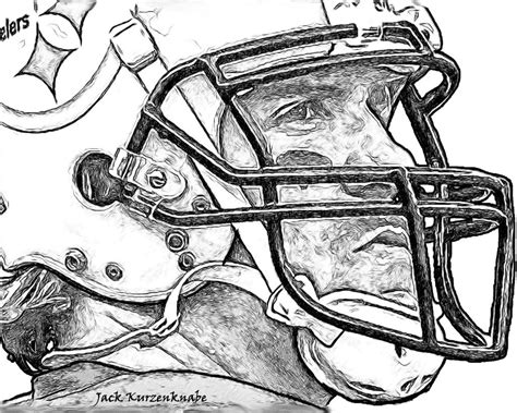 pittsburgh steelers coloring sheet clip art library