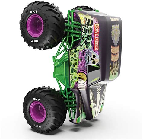 buy monster jam rc grave digger freestyle force