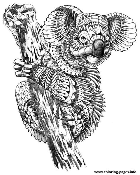 hard animal difficult adult owl  coloring pages printable