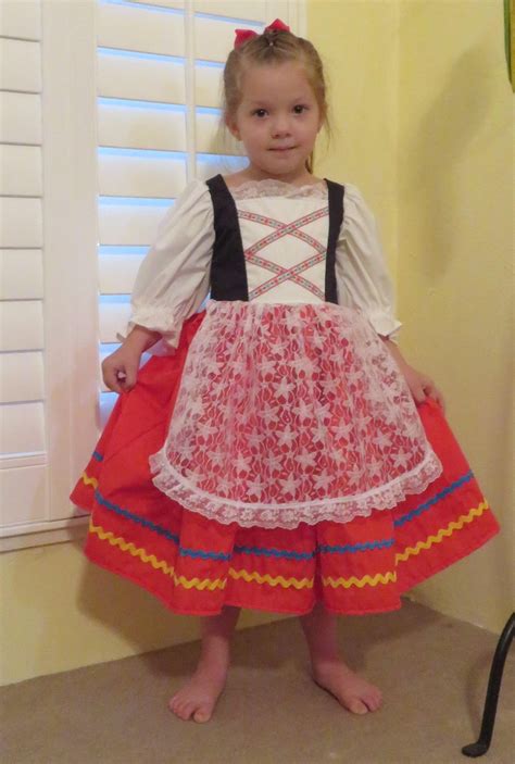 girls italian traditional folk dress italy international tarantella folk dance costume