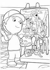 Coloring Handy Manny Pages Brash Info Book Parentune Print Child Visit Index sketch template