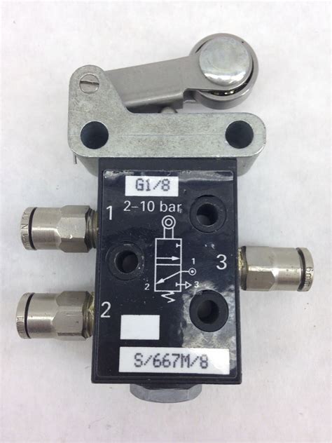 norgren pneumatic air limit switch valve sm