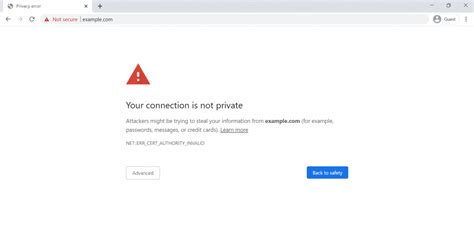 fix  connection   private error  step  step guide