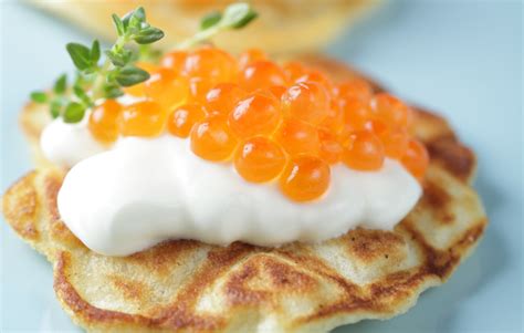 Russian Blini Recipe With Caviar Sante Blog