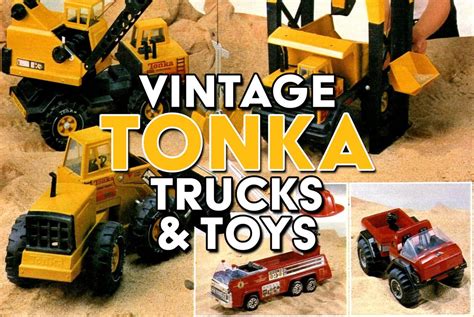 vintage tonka trucks   tonka toys click americana