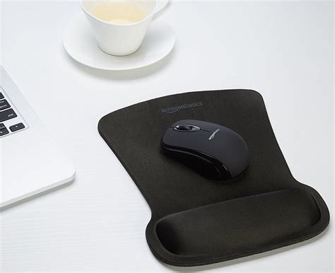amazonbasics gel computer mouse pad  wrist support rest buy