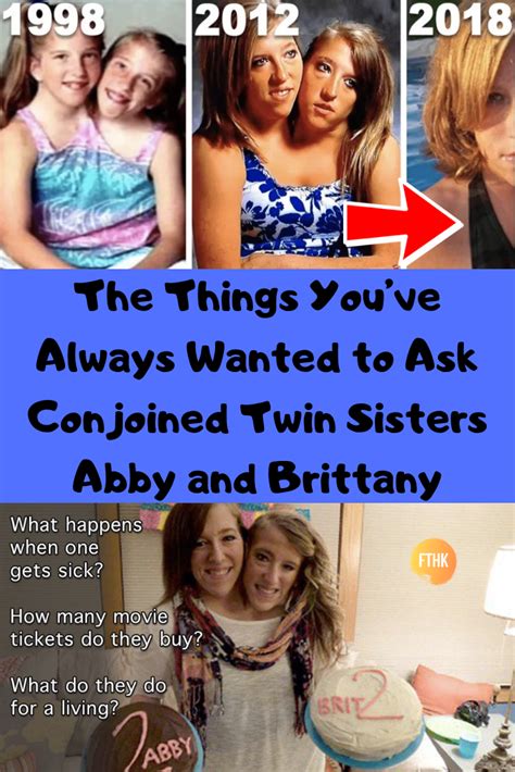 The Things You’ve Always Wanted To Ask Conjoined Twin Sisters Abby And