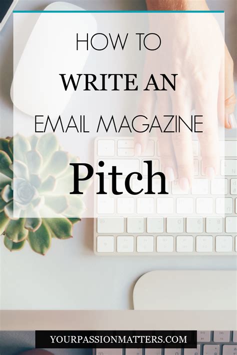write  pitch  quick definitive guide  passion matters