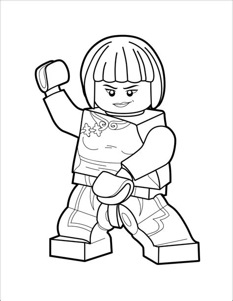 lego ninjago coloring page   brick show