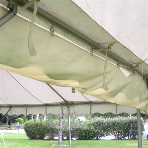 tent gutters      ft lengths metro rental wedding event rentals outer banks