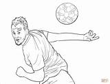 Ausmalbild Kaya Semih Fußball sketch template
