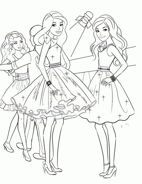 barbie coloring pages fashion high quality coloring pages coloring home