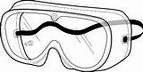 Goggles Cliparts Clipground sketch template