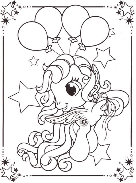 pony coloring pages  coloringpagesforkids flickr