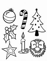 Christmas Symbol Coloring Pages Printable Kids Categories Symbols Game Print sketch template