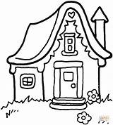 Coloring Pages Houses Popular sketch template