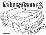 Coloring Pages Mustang Ford Car Boys Cars Kids Colouring Printable Print Late Model Logo Boy Race Gt Drawing Book Sheets sketch template