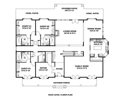 bedrm  sq ft traditional house plan
